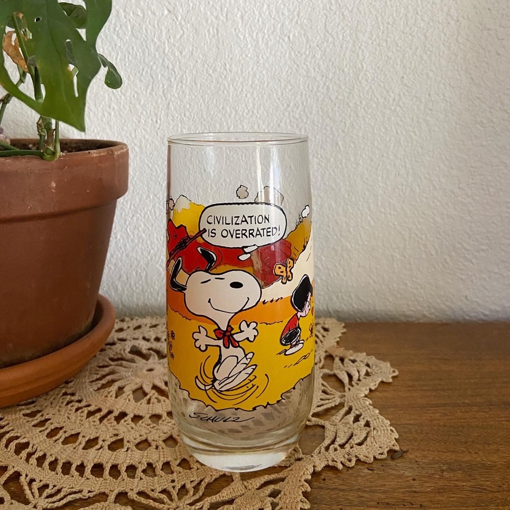 Vintage 70s Peanuts McDonald’s Cup